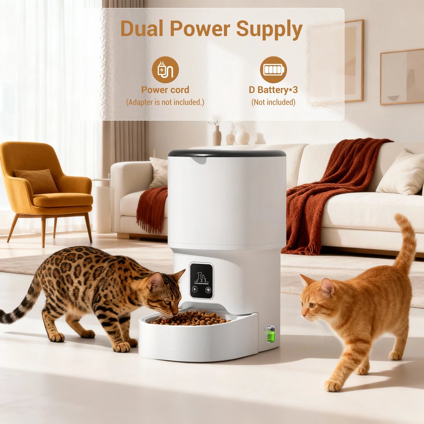 Distributeur automatique programmable 4L, contrôle du débit