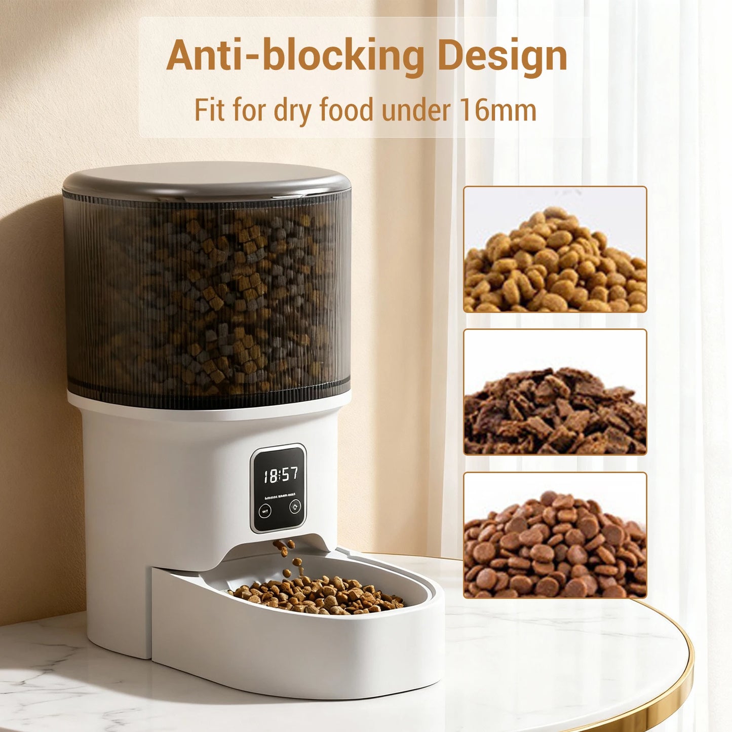 Distributeur automatique programmable 4L, contrôle du débit