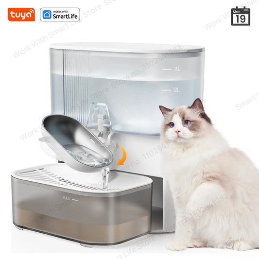 Fontaine à eau automatique avec radar de détection