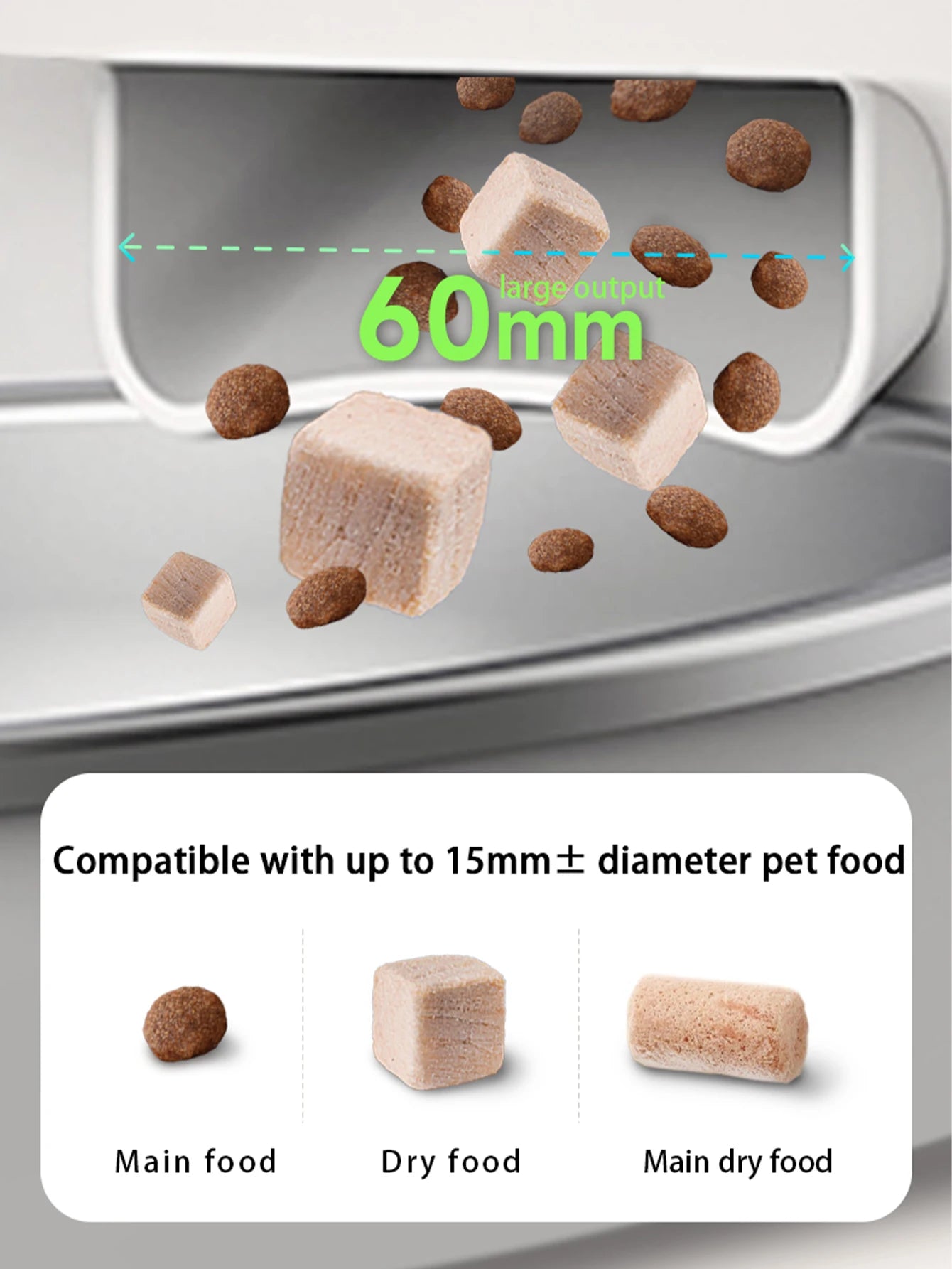 Distributeur automatique intelligent programmable, WIFI, caméra 1080P