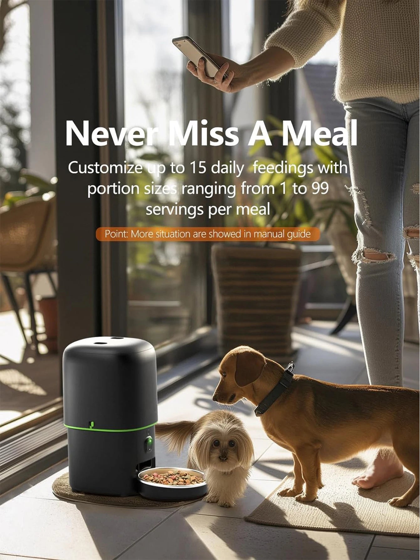 Distributeur automatique intelligent programmable, WIFI, caméra 1080P
