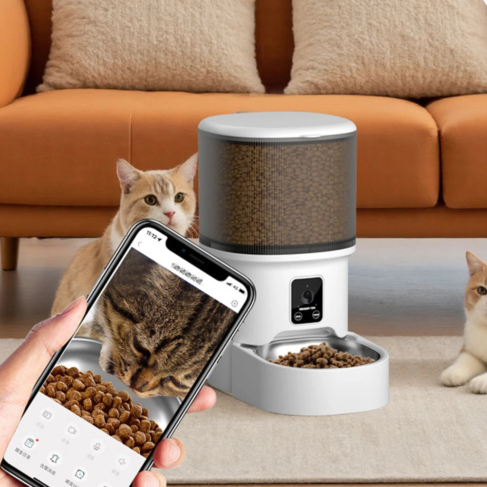 Distributeur intelligent programmable par boutons ou WIFI
