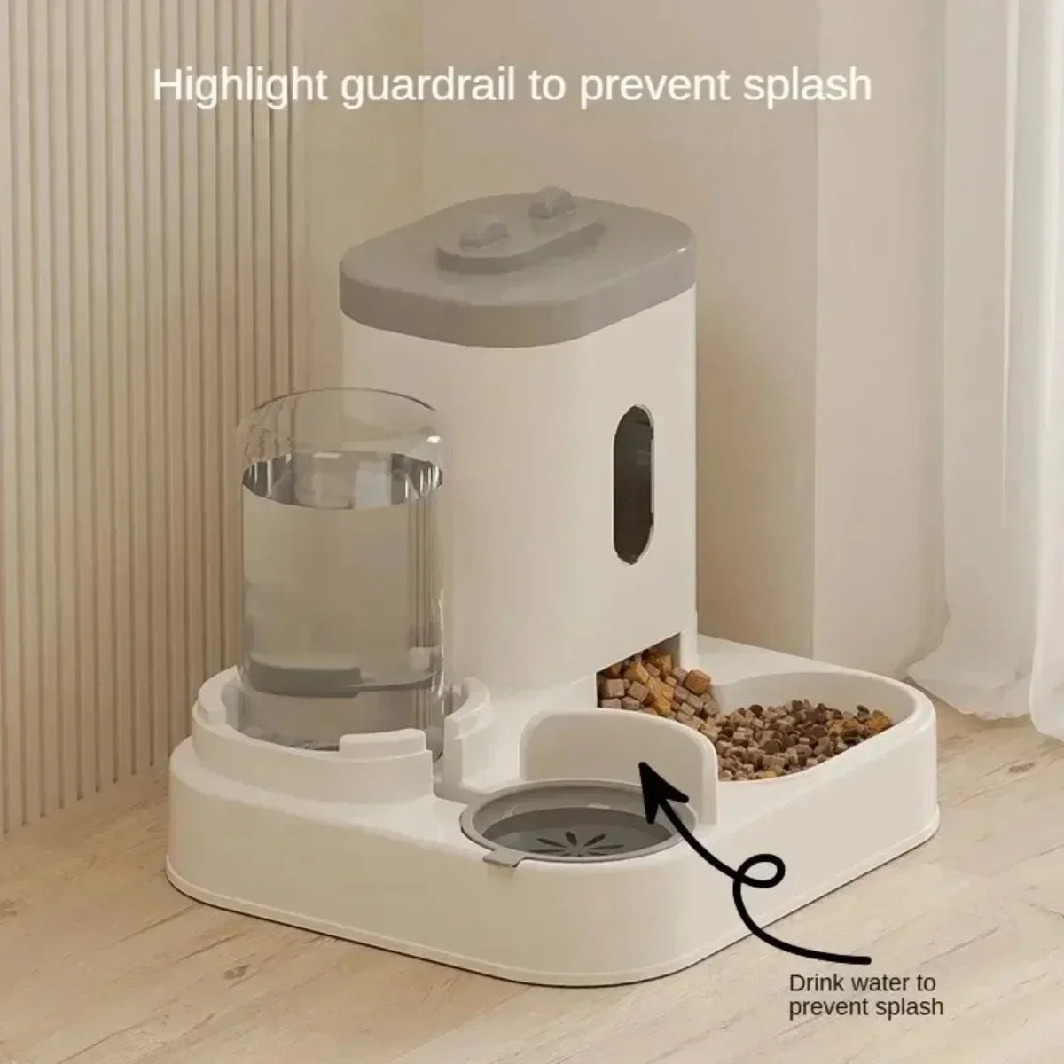 Distributeur automatique à gravité, grande capacité, étanche et anti-dérapant