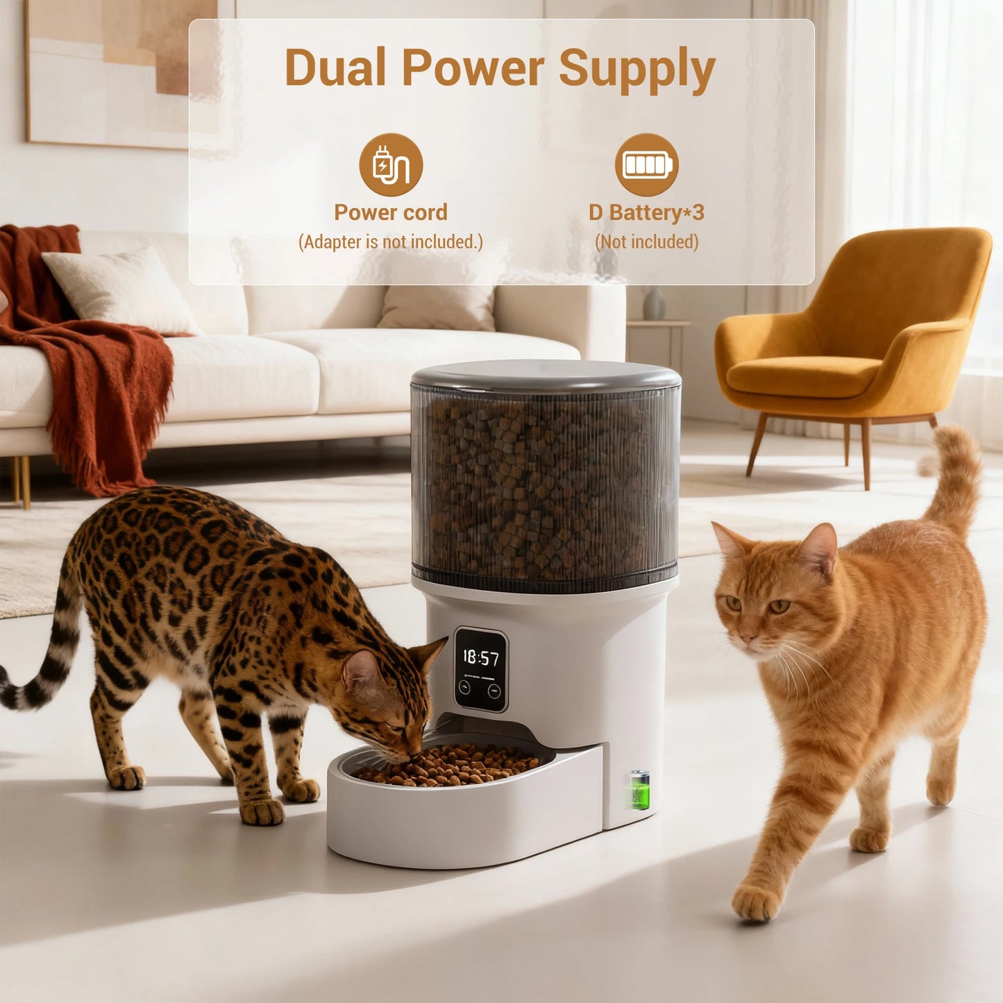 Distributeur automatique programmable 4L, contrôle du débit