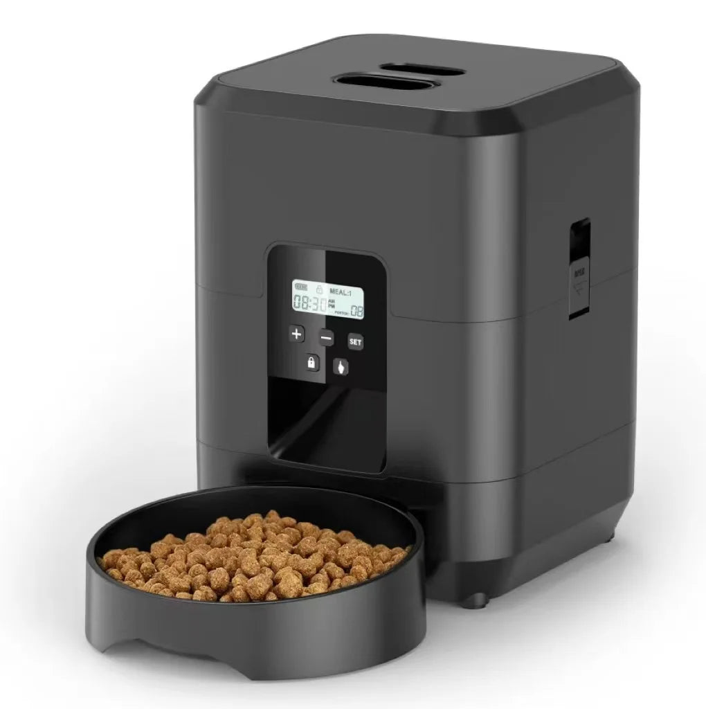 Distributeur automatique intelligent 2L, avec ou sans WIFI, programmation des repas, alerte niveau de nourriture